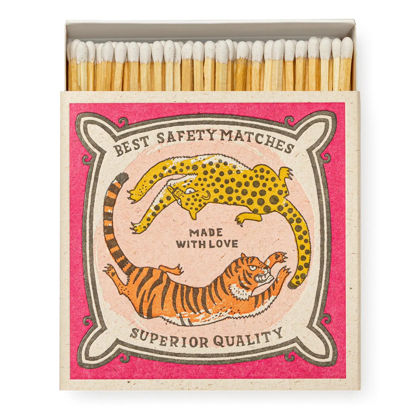 Chasing Big Cats Safety Matches