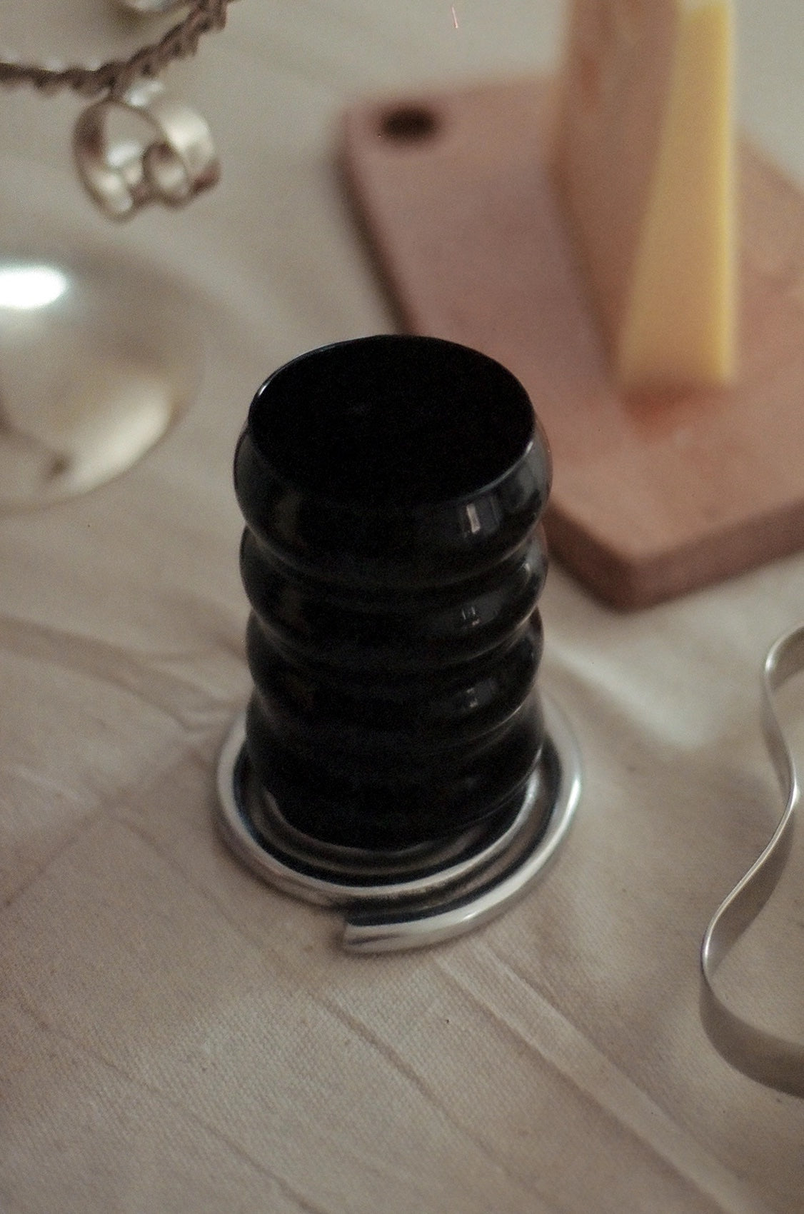 6oz Opaque Ripple Cup, Onyx