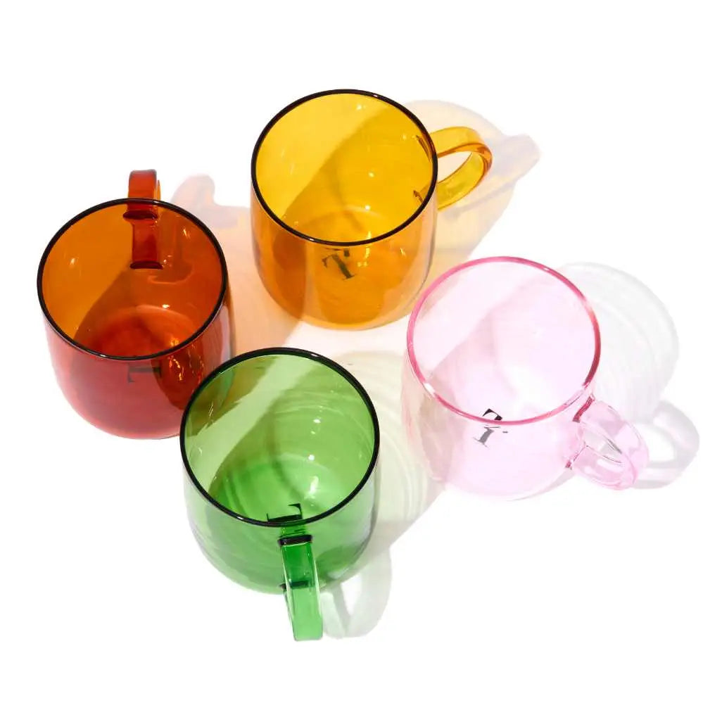 Colorful Glass Mug