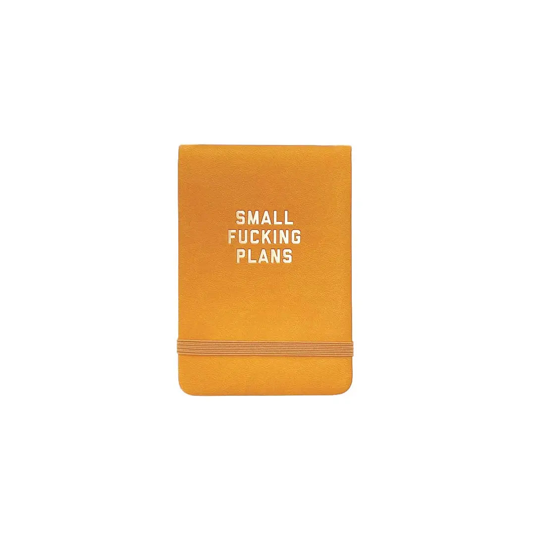 Small Fucking Plans Lined Journal